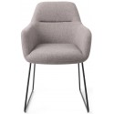 2 x Kinko Spisebordsstole H84 cm polyester - Sort/Earl grey