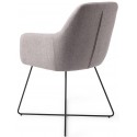 2 x Kinko Spisebordsstole H84 cm polyester - Sort/Mandarin