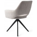 2 x Kinko Rotérbare Spisebordsstole H84 cm polyester - Sort/Earl grey