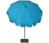 Maffei Allegro parasol i texma og stål Ø200 cm - Turkis