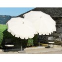 Maffei Allegro parasol i polyester og stål Ø280 cm - Hvid