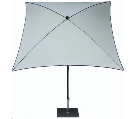 Maffei Border parasol i dralon og stål 200 x 200 cm - Havblå