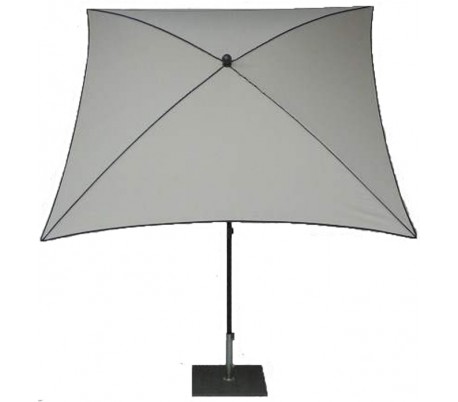 Billede af Maffei Border parasol i dralon og stål 200 x 200 cm - Natur