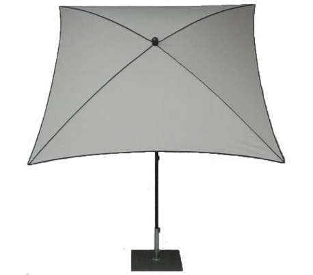 Maffei Border parasol i dralon og stål 200 x 200 cm - Hvid