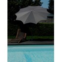 Maffei Estrella parasol i polyester og stål Ø250 cm - Taupe