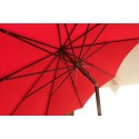 Maffei Estrella parasol i polyester og stål Ø250 cm - Antracit