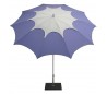 Maffei Flos parasol i dralon og stål Ø250 cm - Hvid/Lavendel