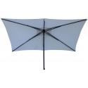 Maffei Kronos parasol i polyester og aluminium 225 x 225 cm - Hvid