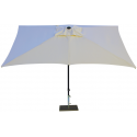 Maffei Kronos parasol i polyester og aluminium 200 x 300 cm - Hvid