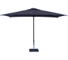 Maffei Kronos parasol i polyester og aluminium 200 x 300 cm - Antracit