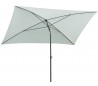 Maffei Kronos parasol i polyester og stål 240 x 150 cm - Natur