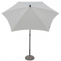 Maffei Kronos parasol i polyester og stål 240 x 150 cm - Antracit