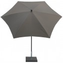 Maffei Kronos parasol i polyester og stål Ø250 cm - Gul