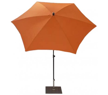 Maffei Kronos parasol i polyester og stål Ø250 cm - Taupe