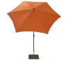 Maffei Kronos parasol i polyester og stål Ø250 cm - Orange