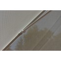 Maffei Kronos parasol i polyester og stål Ø200 cm - Taupe