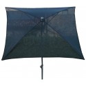 Maffei Pool parasol i batyline og stål 180 x 180 cm - Hvid