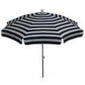 Maffei Superalux parasol i dralon og aluminium Ø200 cm - Hvid/Orange