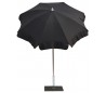 Maffei Alux parasol i polyester og aluminium Ø200 cm - Antracit