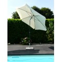 Maffei Allegro parasol i polyester og stål Ø280 cm - Natur