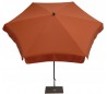 Maffei Mare parasol i texma og stål Ø250 cm - Terracotta
