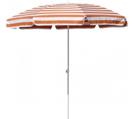 Maffei Mare parasol i polyester og stål Ø250 cm - Grøn