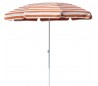 Maffei Mare parasol i dralon og stål Ø200 cm - Hvid/Orange