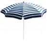 Maffei Mare parasol i dralon og stål Ø200 cm - Hvid/Blå