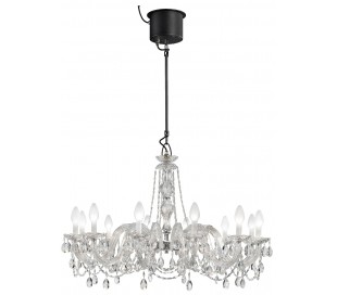 DRYLIGHT S6 Udendørs lysekrone Ø68 cm 6 x 18W LED - Klar