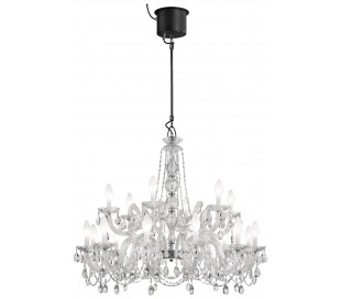 DRYLIGHT S12 Udendørs lysekrone Ø106 cm 36W LED - Klar