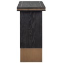 Vendôme konsolbord i genanvendt træ og stål B140 cm - Guld/Sort