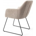 2 x Noto Spisebordsstole H84,5 cm polyester - Sort/Gul