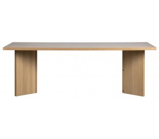 Spisebord egetræ stort eg 8 personer