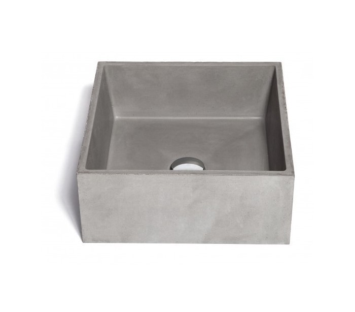 HÃ¥ndvask til bord 38,5 x 38,5 cm beton Badeværelse håndvask