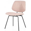 2 x Alex Spisebordsstole i ægte læder H86 cm - Sort