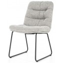Danica spisebordsstol i polyester H86 cm - Sort/Antracit