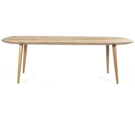 Santos spisebordsstol med armlæn i polyester H79,5 cm - Sort/Hvid