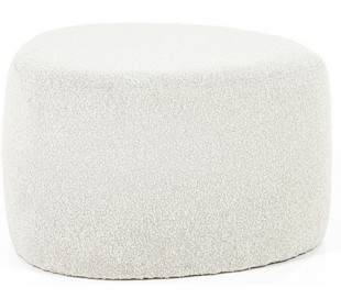 Liby puf i polyester 70 x 49 cm - Antracit