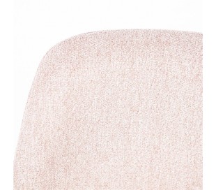 Lynn spisebordsstol i polyester H82 cm - Sort/Pink 2