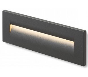 Rasq Væglampe til indbygning 25 x 8,6 cm 8,5W LED - Hvid
