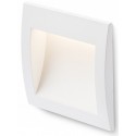 Gordiq S Væglampe til indbygning 9 x 9 cm 1,5W LED - Hvid