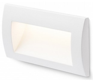 Gordiq M Væglampe til indbygning 14 x 14 cm 3W LED - Hvid