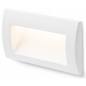 Gordiq M Væglampe til indbygning 14 x 14 cm 3W LED - Hvid
