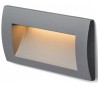 Gordiq L Væglampe til indbygning 14 x 7 cm 3W LED - Antracit