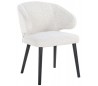 Indigo spisebordsstol i polyester H81 cm - Sort/Hvid