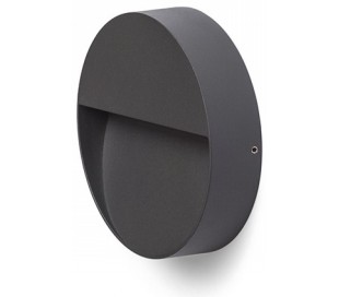 Aqila R Væglampe i metal Ø15 cm 6W LED - Grå 2