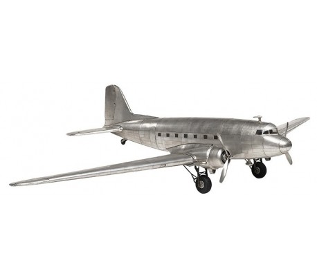 Billede af Authentic Models DC-3 Fly 97 x 65 cm - Poleret sølv