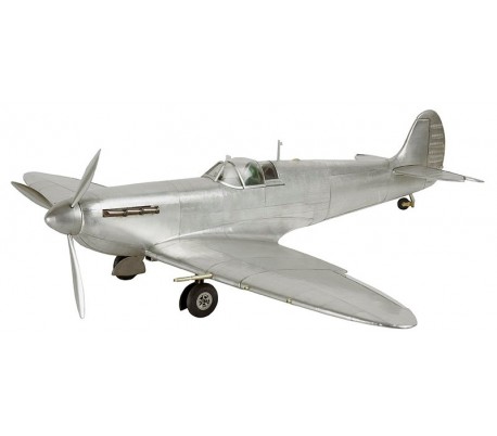 Billede af Authentic Models Spitfire Fly 76 x 61 cm - Poleret sølv