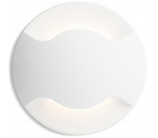 Kick l Væglampe til indbygning Ø5 cm 3W LED - Hvid