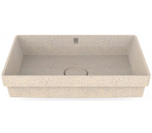 Woodio nedfældet håndvask 60 x 40 cm ECO - Natural aspen